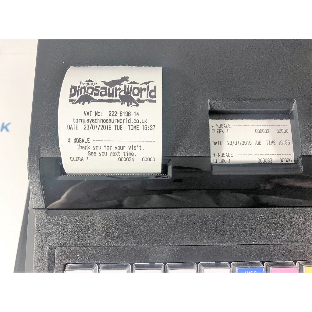 Seconds Sam4s Cash Register Till ER945 Raised Keyboard 2 Printers A GRADE RETURN