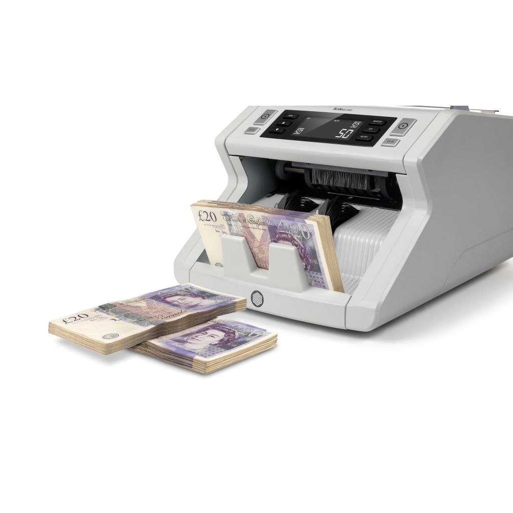 Safescan 2210 Automatic Bank Note Counter. Counts Upto 1000 Notes A Minute