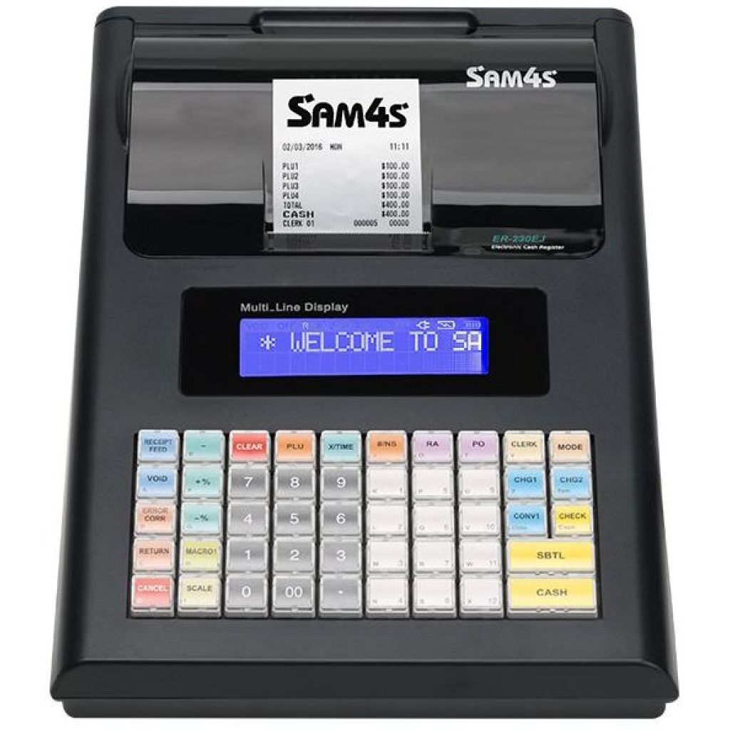 Sam4s ER230EJ Portable Cash Register Till