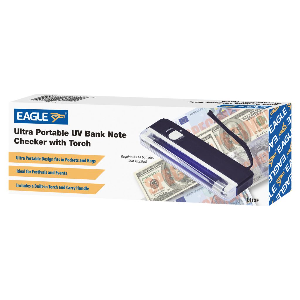 Portable UV Bank Note Checker With Torch