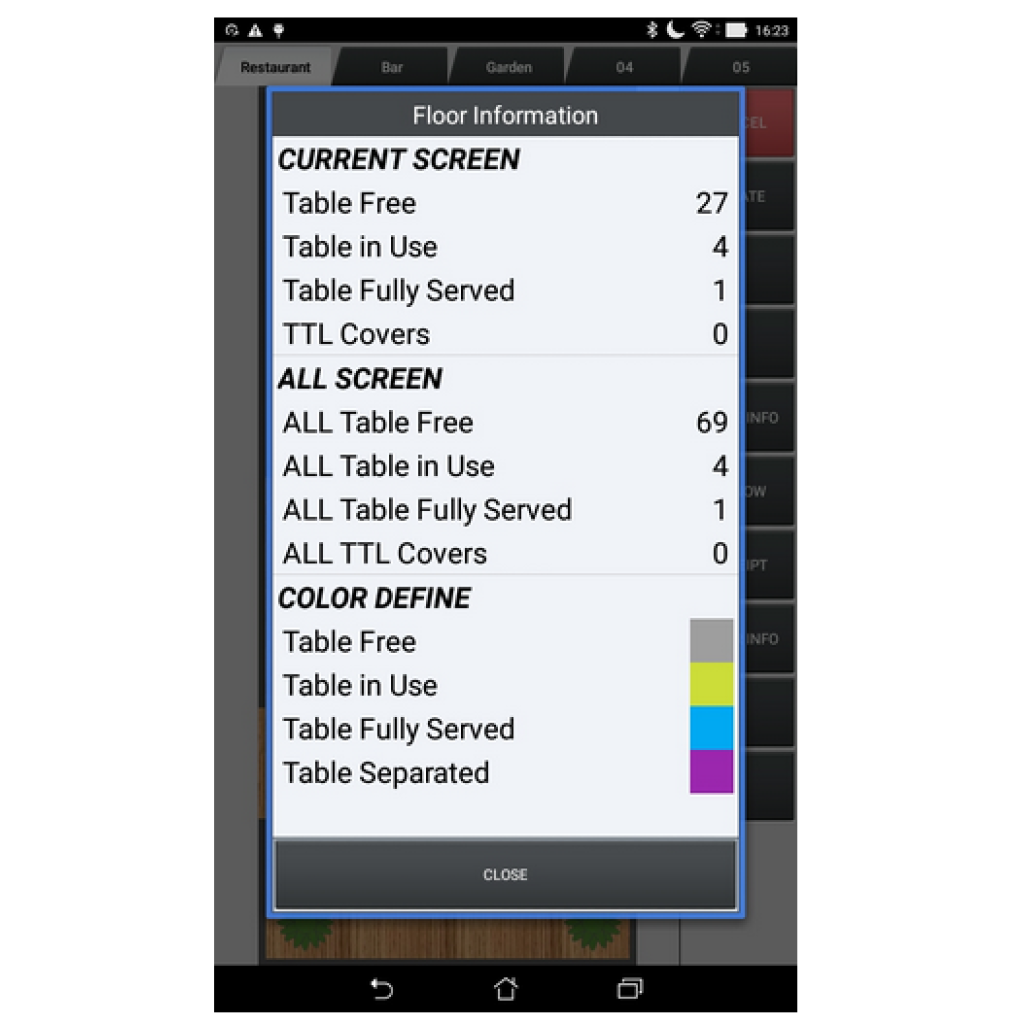 Android POS Handheld Tablet 9.6"