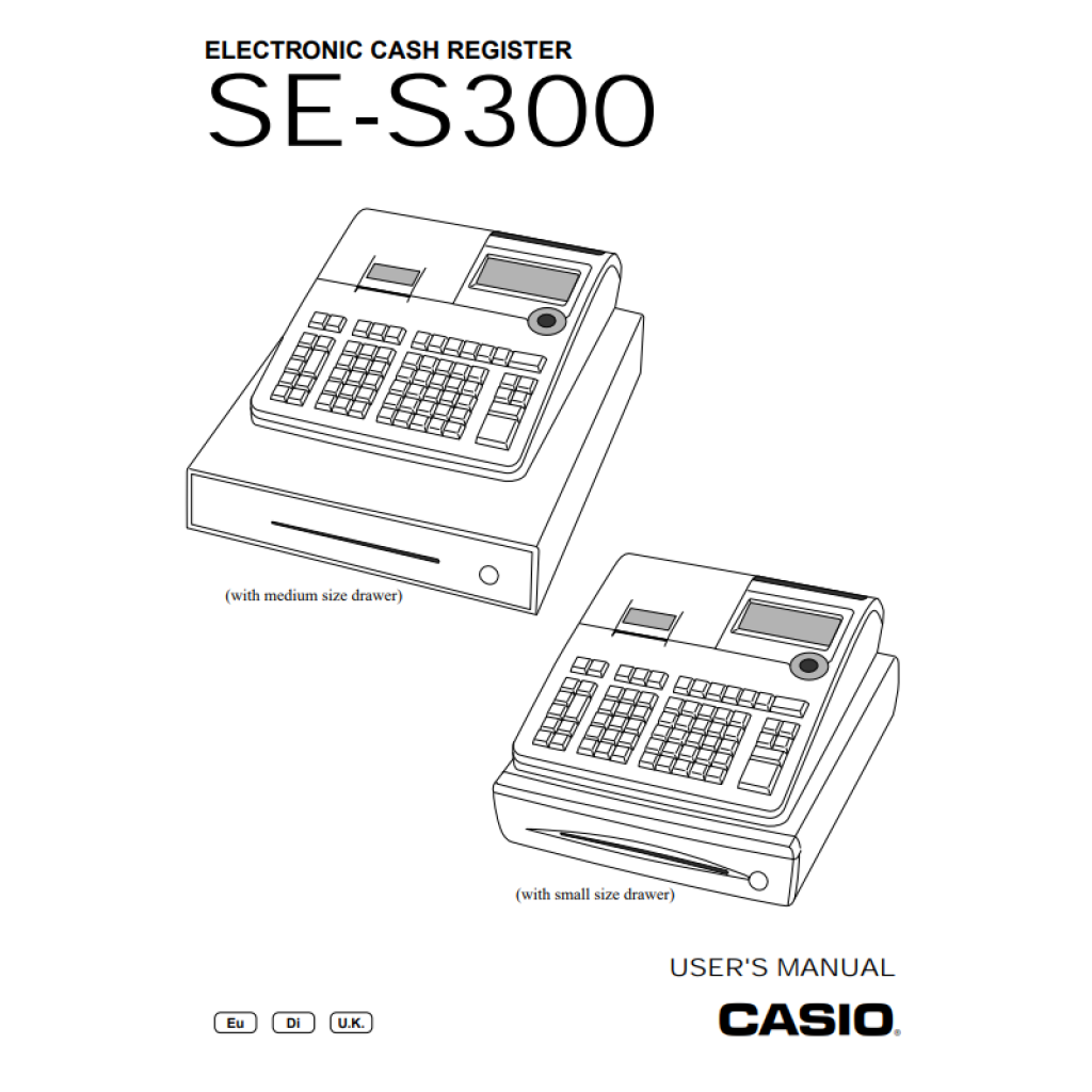 Casio SES300 User Manual