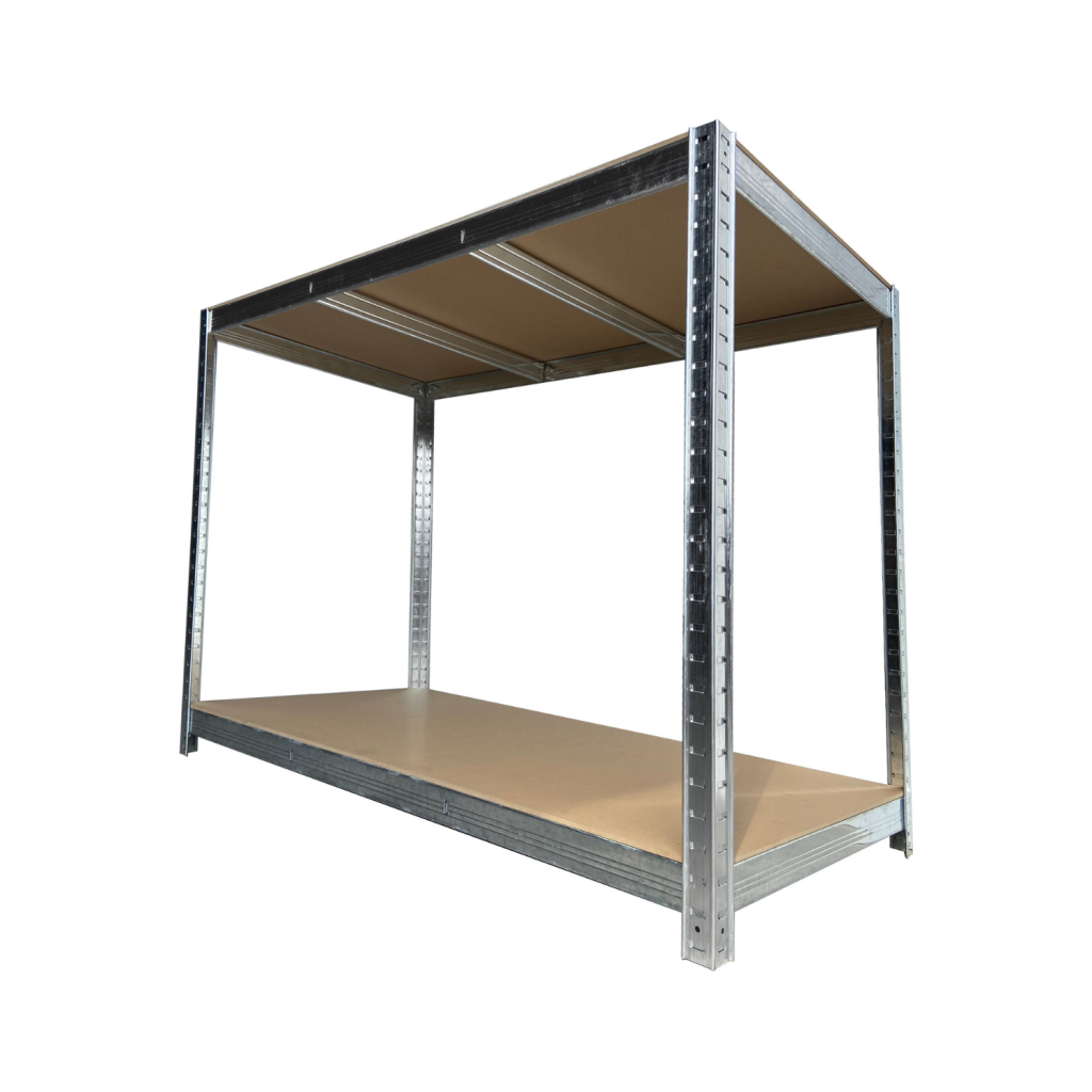 Galvanised Garage Workbench | 900h X 1200w X 600d Mm | 175kg UDL | 2 Levels