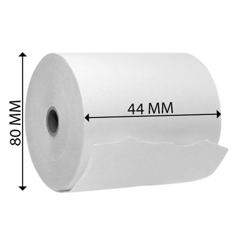 SAM4S ER4615 Till Rolls (box Of 20) 44mm Wide X 80mm Diameter Paper - 28m Of Paper Per Roll