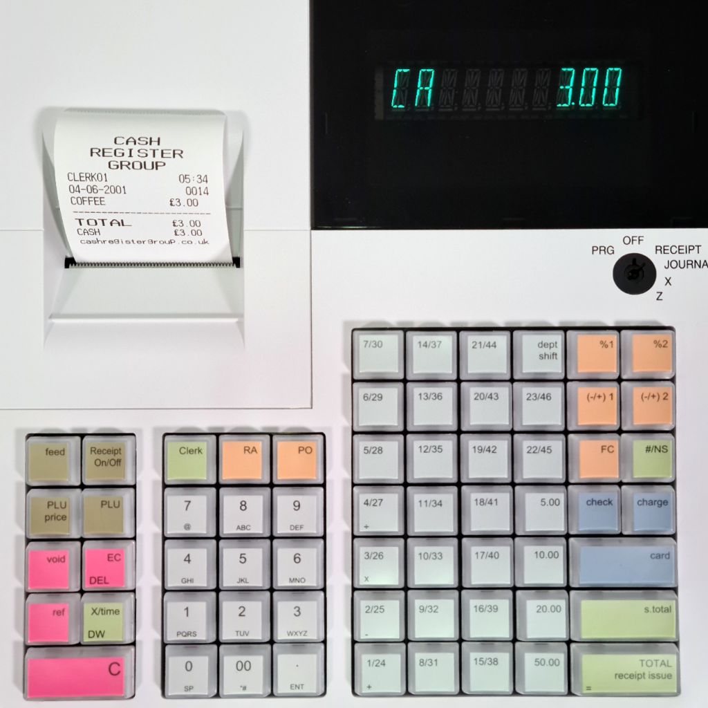 CRG5 Retail Cash Register - Large Base - A GRADE RETURN