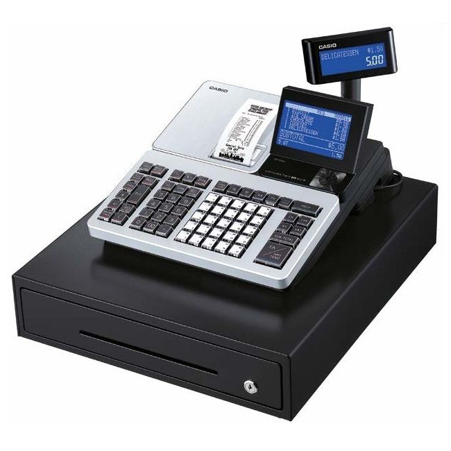 Casio SRS500 Silver Cash Register Till