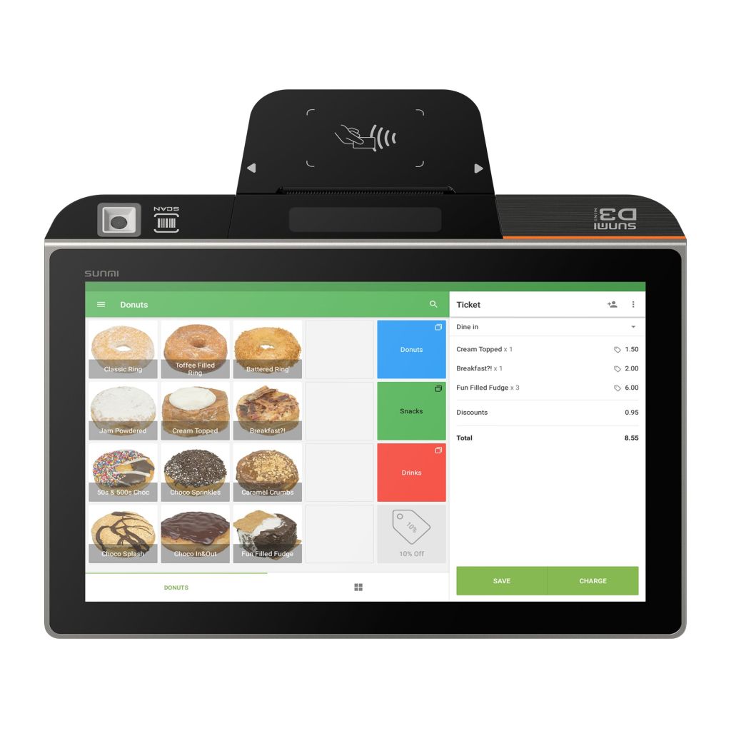 Loyverse Sunmi D3Mini EPOS Bundle - Free Software