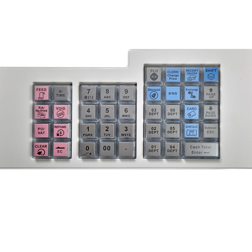 XA137 Basic Cash Register Till White