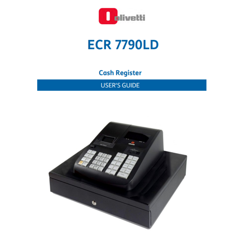 Olivetti ECR7790 / ECR7790LD User Guide