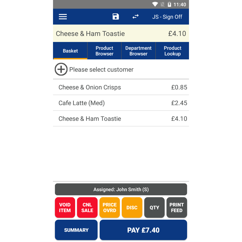 Handheld Epos Register Bundle