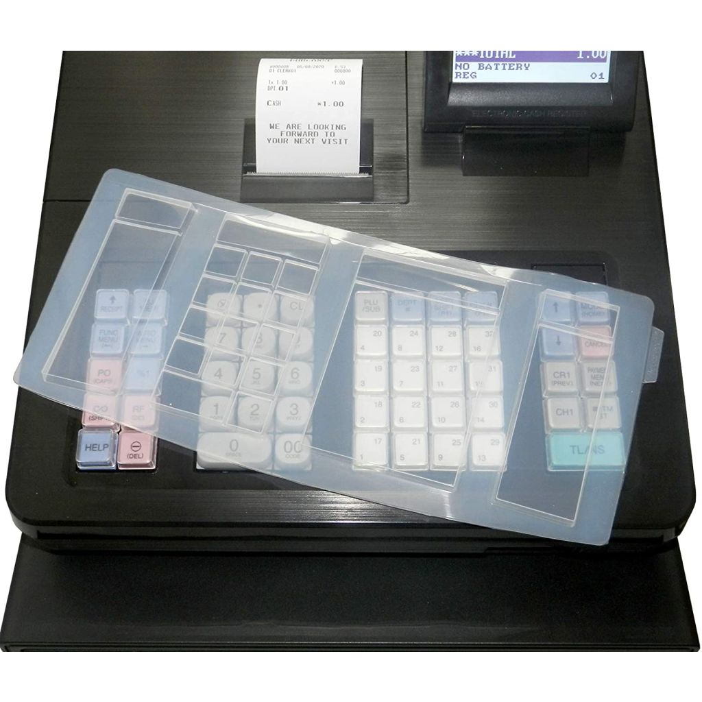 Silicon Keyboard Wetcover To Fit Sharp Xea207/Xea177