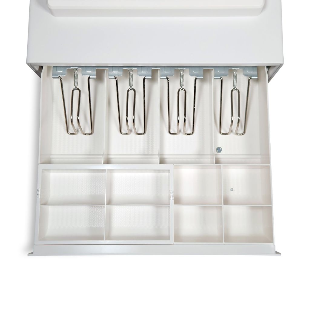XA137 Basic Cash Register Till White
