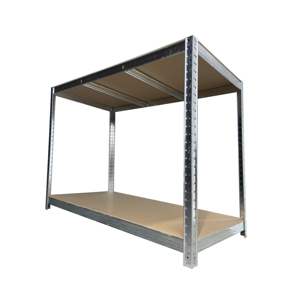 Galvanised Garage Workbench | 900h X 1200w X 600d Mm | 175kg UDL | 2 Levels