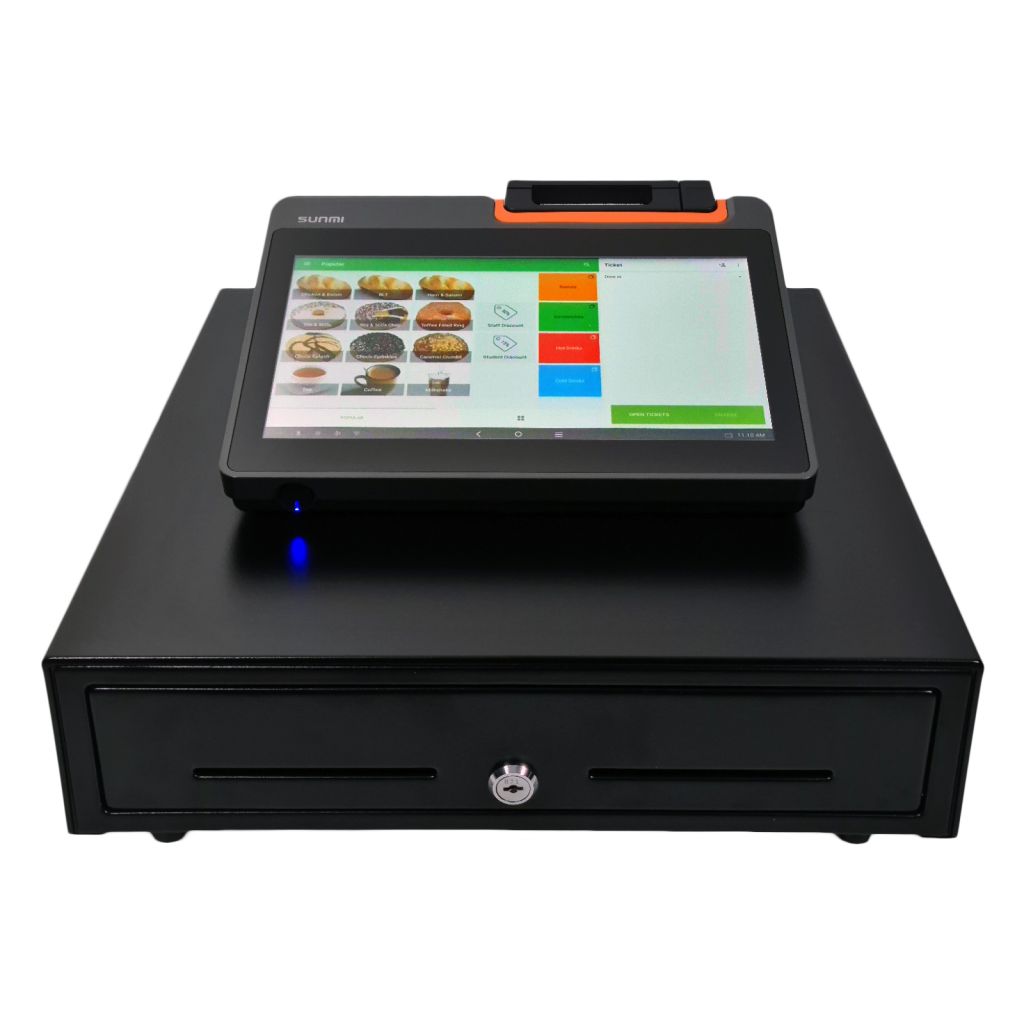 Complete Sunmi Touch Screen EPOS Cash Till System - No Ongoing Charges