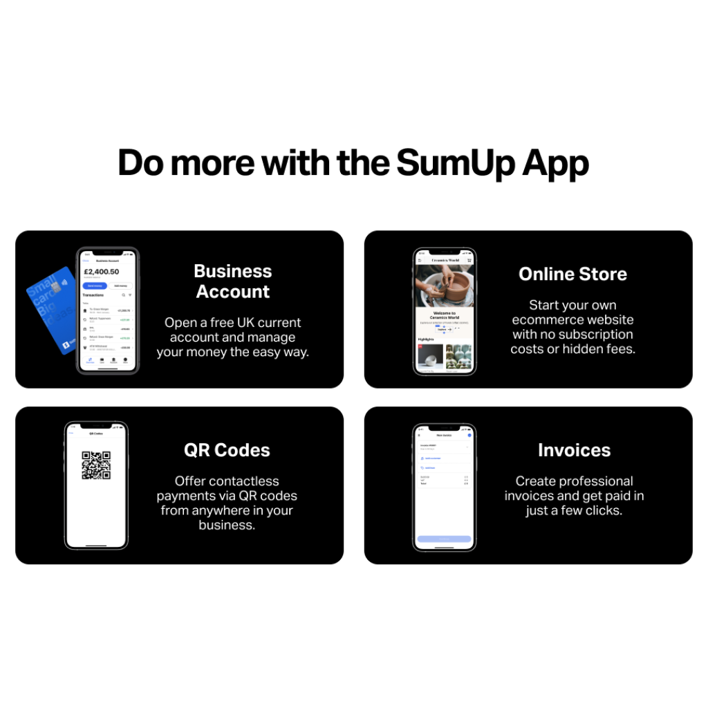 SumUp Air Card Reader Machine and Payment Terminal