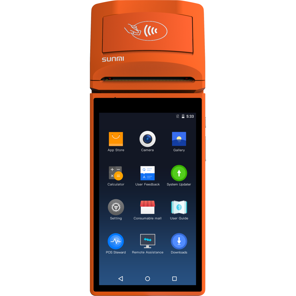 SUNMI P2 Pro Handheld POS Terminal With Built-in Printer With Payment Processing