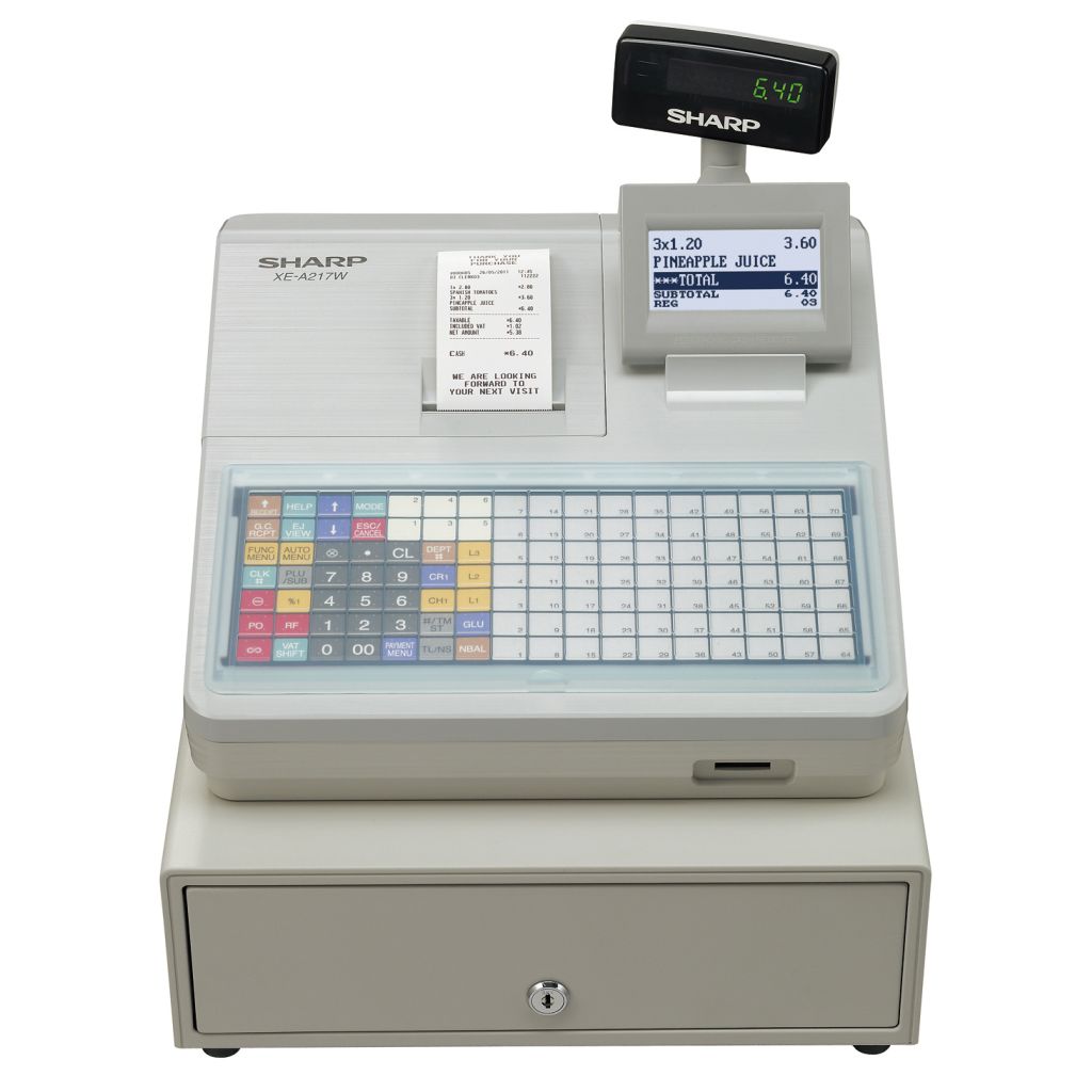 Sharp Cash Register XEA217W White