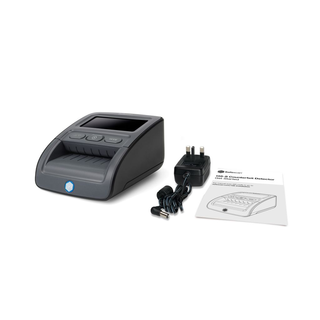 Safescan Auto Counterfeit Detector 155-S Black (UK/IE)
