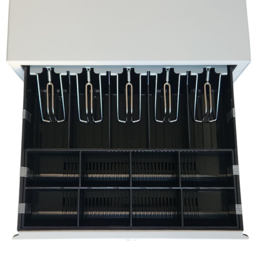 XA138 Basic Cash Register Till White - Large Drawer