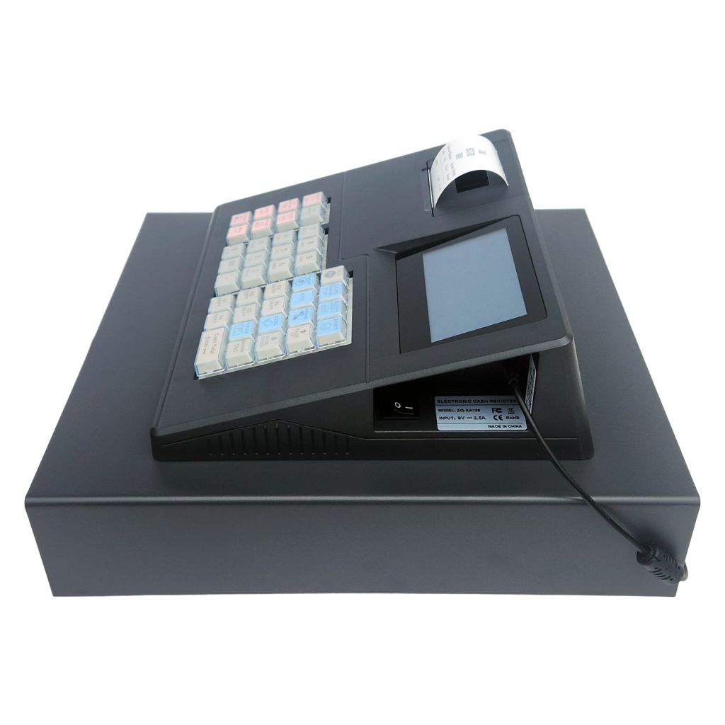 XA138 Basic Cash Register Till Black