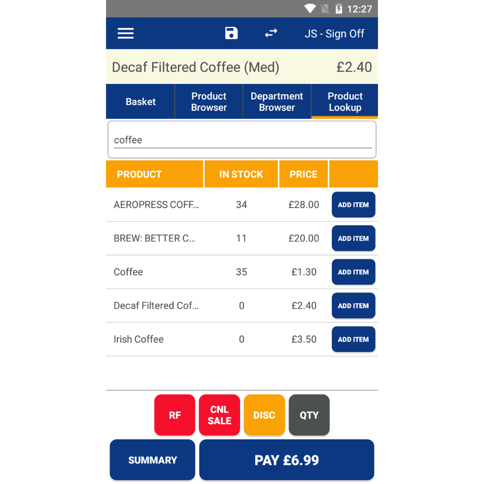 Handheld Epos Register Bundle