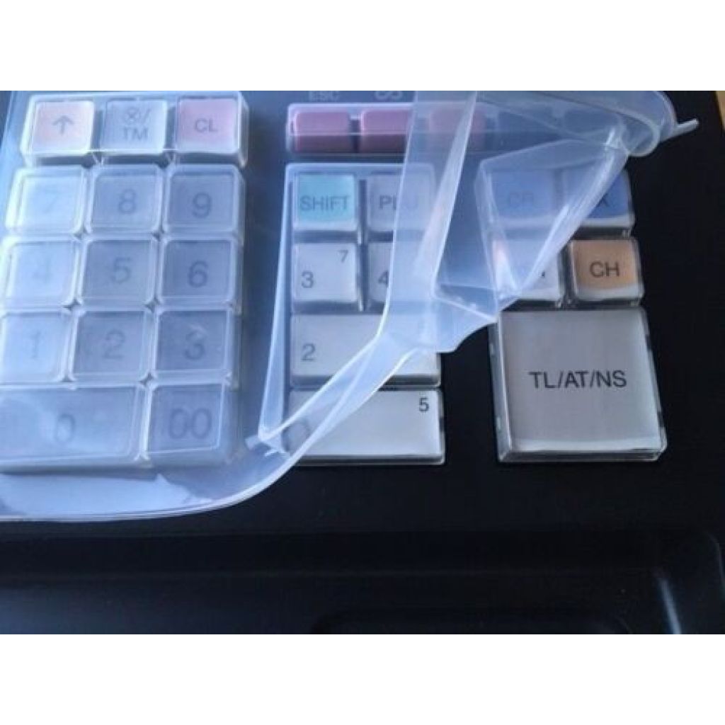 Silicon Keyboard Wetcover To Fit Sharp Xea107