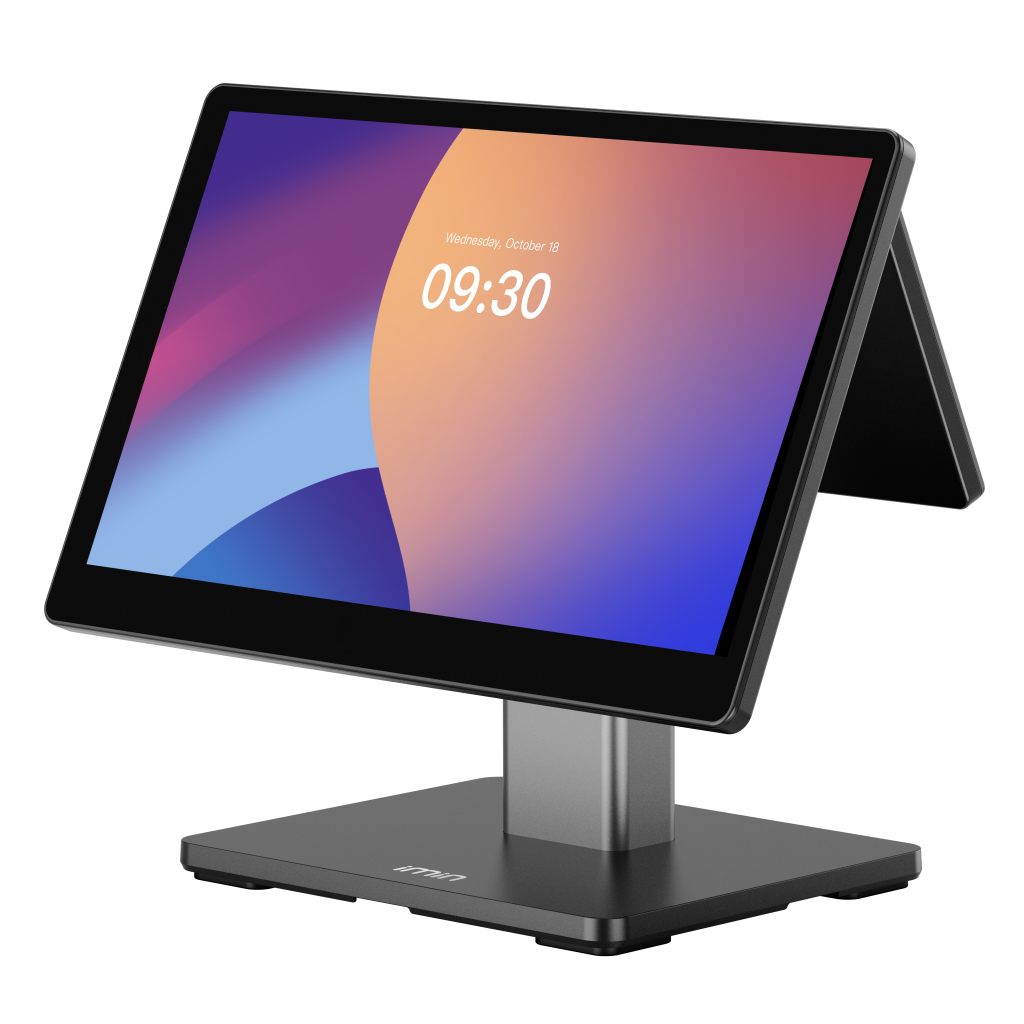 IMIN Swan 2 15.6" EPOS Terminal With 10" Customer Display. Includes Wifi, Bluetooth
