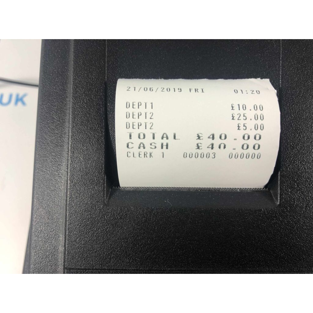 Seconds Sam4s Er 180us Cash Register Till - A GRADE RETURN
