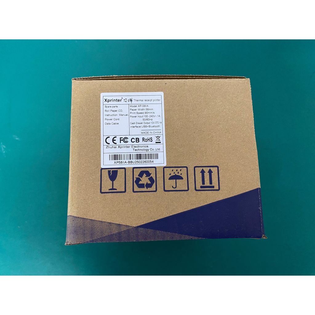 Loyverse Thermal Printer. 58mm USB And Bluetooth