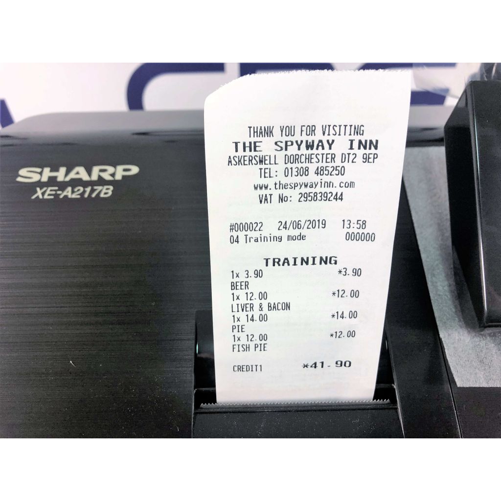 Sharp Cash Register XEA217W White