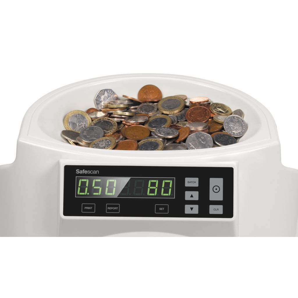 Safescan 1250 Coin Counter And Sorter