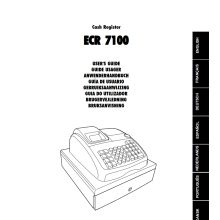 Olivetti ECR7100 User Guide
