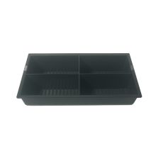 XA137B Replacement Removable Coin Tray Black (4 Compartments)
