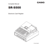 Casio SRS500 Complete Manual