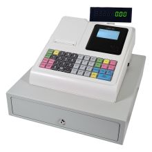 CRG100 White Cash Register Till And Drawer