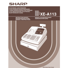 Sharp XEA113 User Manual