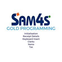Sam4s NR500RB Remote Programming Service (data And Keyboard)