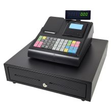 CRG100 Black Cash Register Till And Large Drawer