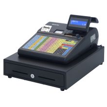 Sam4s Cash Register Till ER940 Flat Keyboard 110 PLU's. 2 Printers