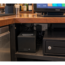 VMAX 80mm Receipt Printer, Black, Top Feed