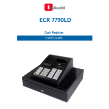 Olivetti ECR7790 / ECR7790LD User Guide