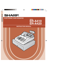 Sharp ERA410 Instruction Manual