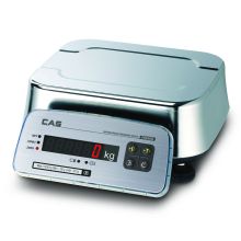 CAS 6kg FW Waterproof Weighing Scale - IP69K Rated. Battery Or Mains Operated