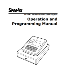 Sam4S ER180T Operation and Programming Manual