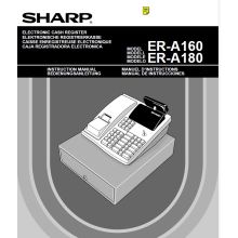 Sharp ERA160 / ERA180 Instruction Manual - Operation
