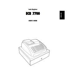 Olivetti ECR7700 / ECR7700LD User Guide