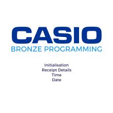 Receipt Header, Date & Time Bronze Programming