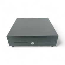 Small Cash Drawer - 24v -4 Notes / 8 Coins - Black - LL365+