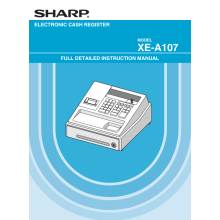 sharp XEA107 Operation Manual