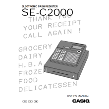 Casio SEC2000 User Manual
